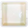 Plastic toy rack King yellow