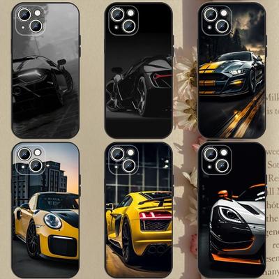 Крутой Мужской Чехол для Телефона Спортивные Автомобили Для iPhone Samsung Galaxy Redmi Xiaomi Note S A 16 15 14 13 12 11 20 21 22 23 53 54 Pro Plus Ultra Силиконовый Чехол