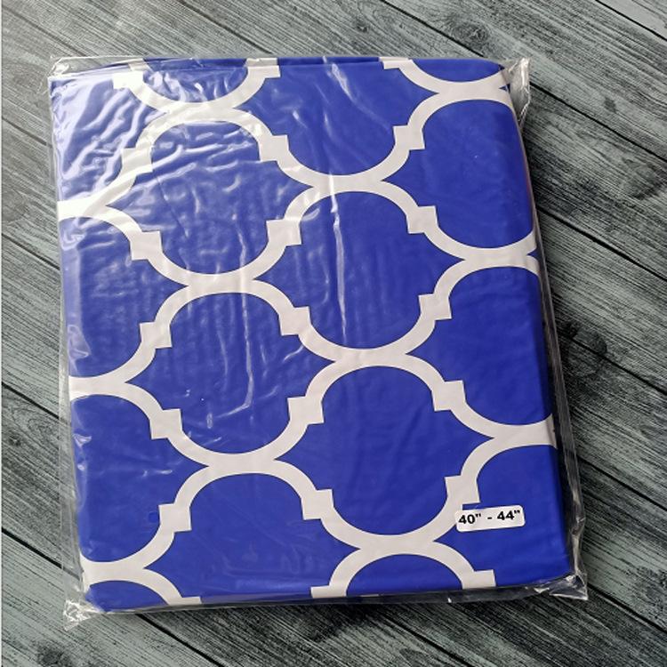 Круглая скатерть из ПВХ, водонепроницаемая, утолщенная, прозрачная, с принтом, деревянная, маслостойкая, пластиковая скатерть на флисовой подкладке, эластичная