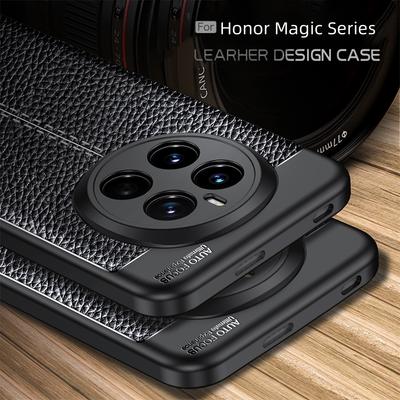 Для Honor Magic 7 Pro 5G чехол крышка объектива защитный противоударный мягкий TPU кожа Fundas Huawei Honor Magic7 Magic 7 6 5 Pro Lite