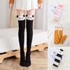 Bear Knee Lengthening Women's Fashion Sleep Sock Coral Fleece Socks Stockings Floor Socks
