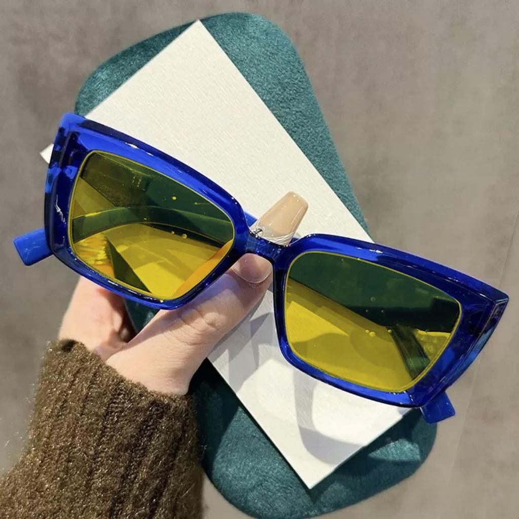 Новый дизайн Квадратная оправа Очки для чтения с ночным видением Тренды Женские Большая оправа Высококачественные Антибликовые Очки для дальнего видения