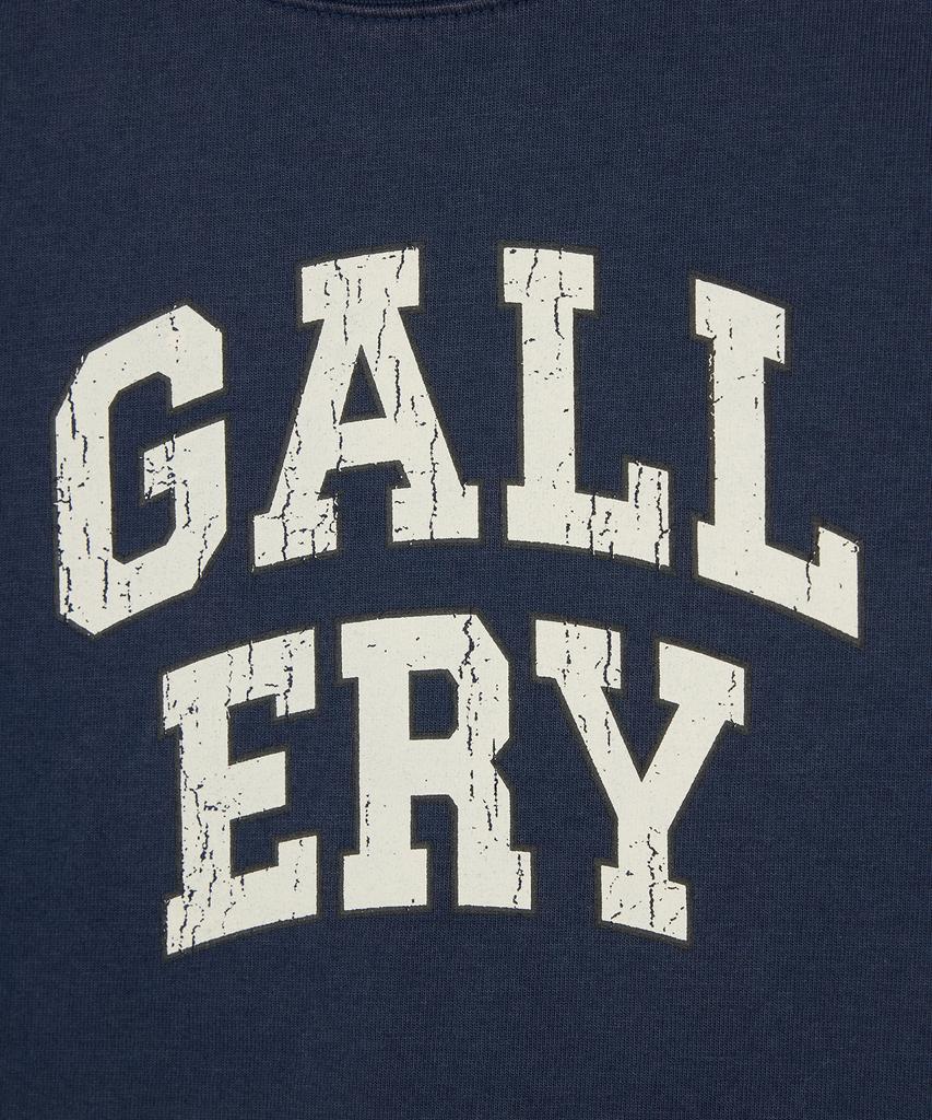 1011 GALLERY Women Classic Gallery Logo T-Shirts - Navy