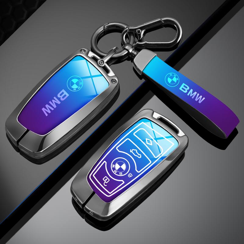 Hot 2025 Car Key Case Cover Shell Key Case Keychain Accessories for BMW 1 3 5 7 Series X1 X3 X4 F20 F30 F18 F25 M3 M4 E34 X5 F10