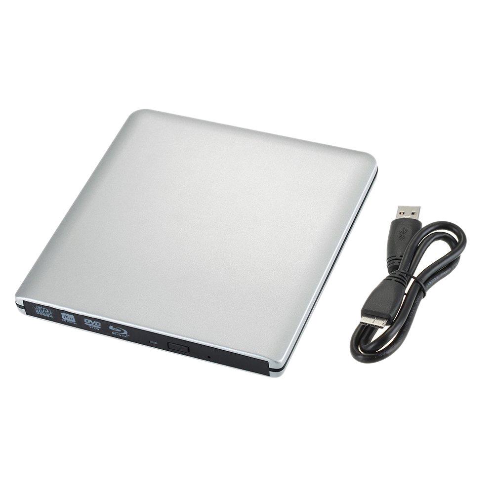 Ультратонкий 4K USB 3.0 Алюминиевый Blu-ray привод для ноутбука/настольного компьютера (Модель 2025 г.)