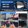 Integrated Curtain with Magnetic Attachment for Toyota Easy Installation and Side Sunshade for Driver and Passenger Seats 2-in-1 Sunshade/Mesh