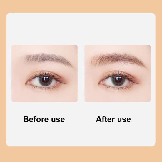 Прочный треугольный карандаш для бровей 0,3 г, долговечный инструмент от молочницы, натуральный 3D двусторонний карандаш для бровей для новичков