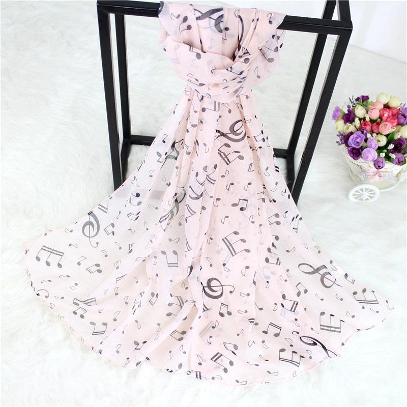 Silk Scarf For Women In Summer Fashionable Shawl Thin And Versatile Spring And Autumn Sand Scarf Long Chiffon Small Strip Scarf