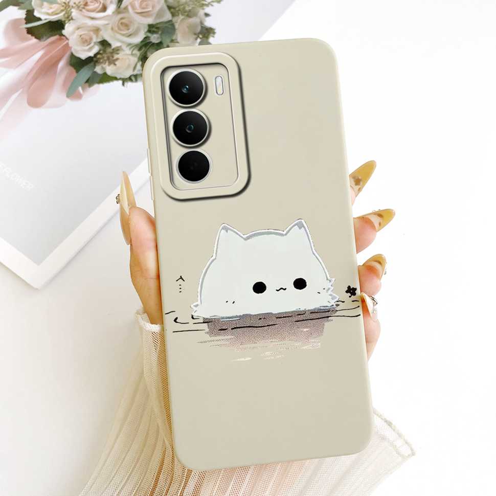 Чехол для Realme C 71 C71 4G Силиконовый Мягкий ТПУ Ударопрочный Мультяшный Рисунок RealmeC71 RMX5303 Корпус Защитная Оболочка Задняя Крышка