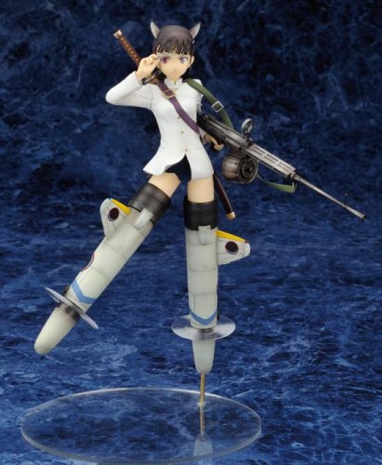 Strike Witches Sakamoto Mio scale PVC painted finished (1/8 product)