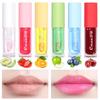 6-color Fruit Color Changing Lip Glaze Moisturizing Long Lasting  Lip Gloss Lip Care Lip Oil Gloss Balm PH Tinted Lipstick