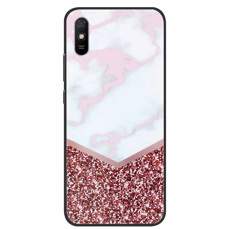 Чехол для Xiaomi Redmi 9A Redmi 9AT Ударопрочный Мягкий силикон ТПУ Задняя крышка Для Redmi 9i 9A Спортивные чехлы для телефона 9AT Милый мультяшный