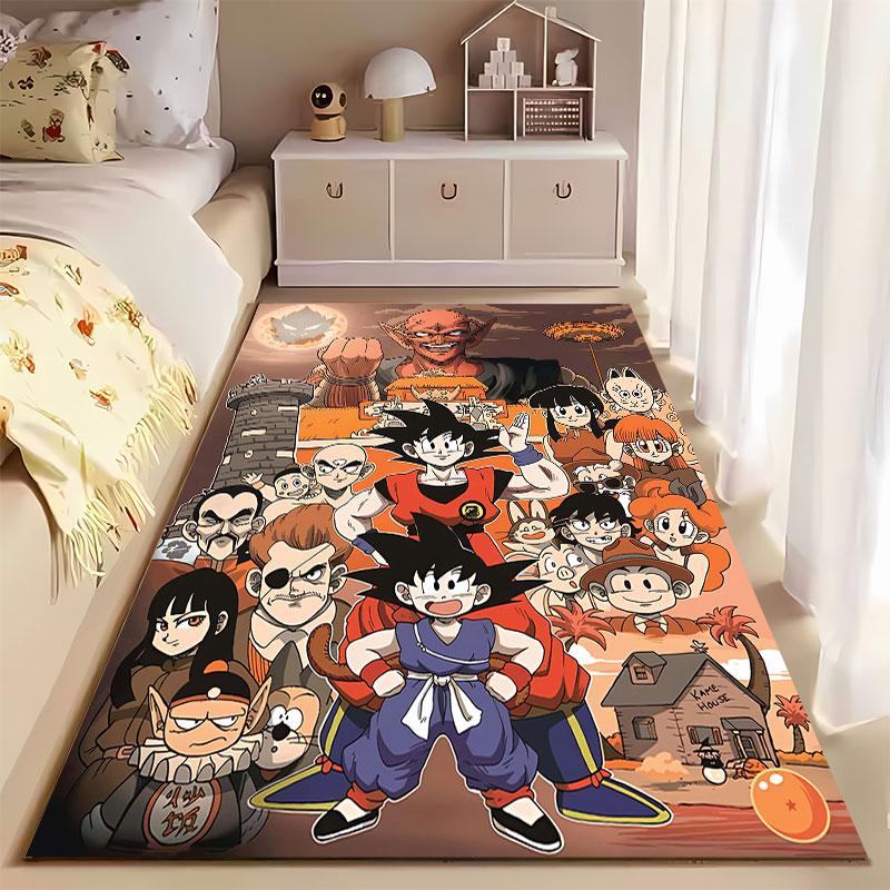 Dragon Ball Characters Collage suitable as a non-slip mat for the living room or bedroom sofa