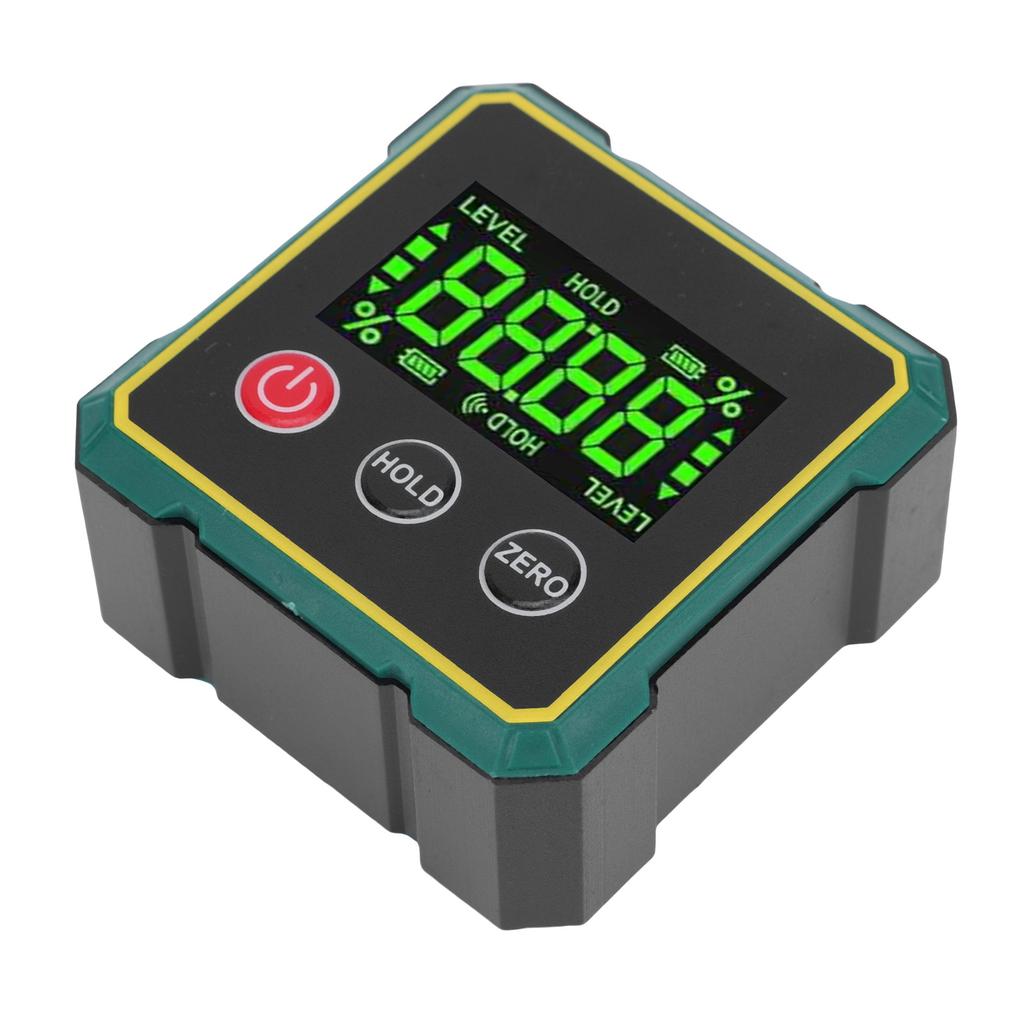 Цифровой угломер с магнитной базой, преобразование угла наклона, электронный инструмент для поиска угла с фиксацией данных