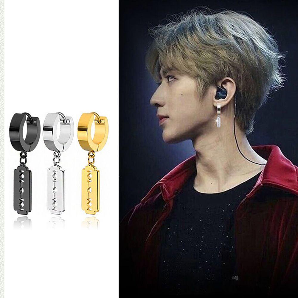 Стальная подвеска полая женские серьги-гвоздики серьги-клипсы серьги-капли корейские серьги-подвески