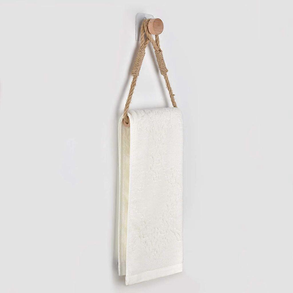 1pc Toilet Paper Holder No Drilling Toilet Paper Holder No Drilling Wooden Toilet Paper Holder Toilet Bathroom Accessories