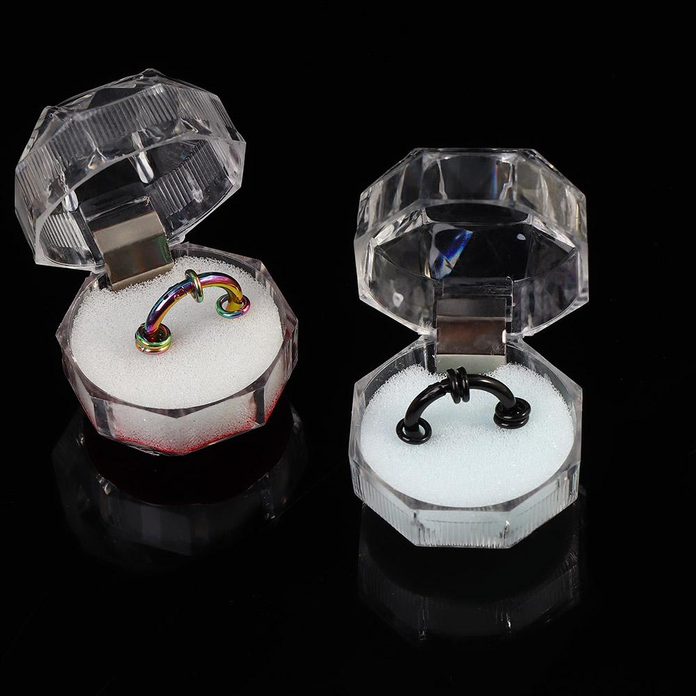 New Hot Ring Box Beautiful Jewelry Box Display Case Organizer Earrings Brooch Storage