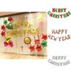 Eye-catching Merry Christmas Balloons And Happy New Year Bunting For Festive Events