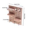 1:12 Dollhouse Miniature Wall Storage Rack Perforated Board Furniture Home Model Decor Toy Doll House Accessories