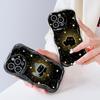 Для OPPO A17 A18 A38 A58 A98 Reno7 Z 8Z 8T 11F 11 Pro Realme 12 Lite 12 Pro C30 черный животные кремовая текстура мягкий силиконовый чехол для телефона