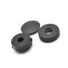 100 Pieces Small Plastic Shutter Screw Caps Black Fold Screw Snap Covers  Covering Screw Heads