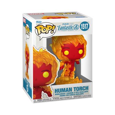 ФАНКО Поп! Marvel Funko Pop Фантастическая Четверка Человек-Факел (Фантастическая четверка: Первый шаг)