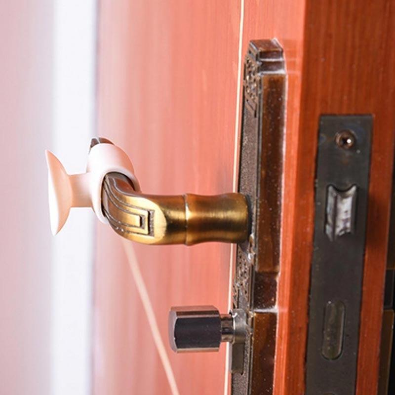 2шт дверная ручка Crash Pad настенные протекторы самоклеющийся бампер охранник дверной стопор