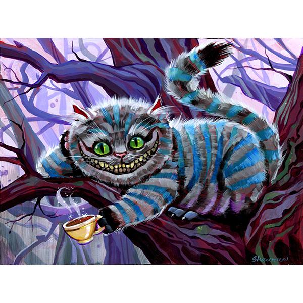 Full 5D Diamond Painting Big Mouth Cat DIY Diamond Embroidery Diamond Mosaic Cross Stitch Kits Home Decor Gift