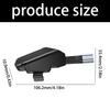 Гибкий USB C адаптер с изгибом 90 градусов для Type C телефонов, поддерживающий быструю зарядку PD60W и вывод изображения 4K60 Гц