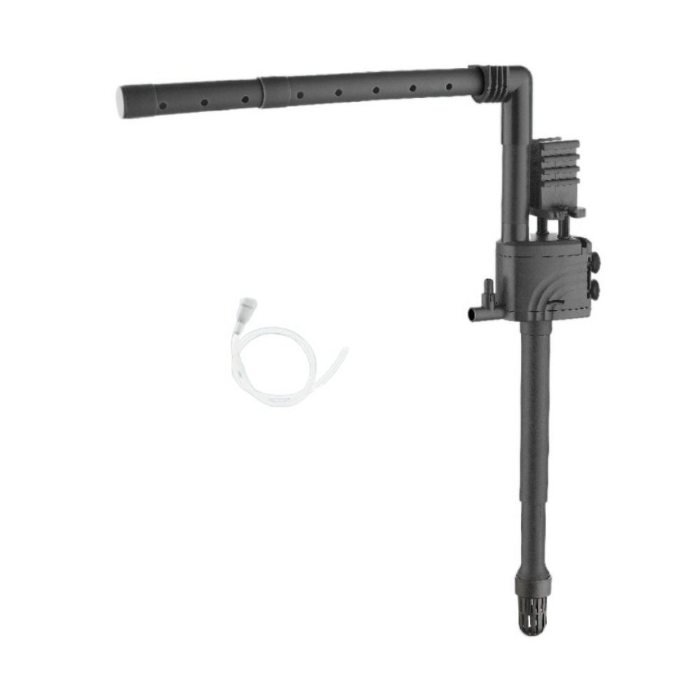 Бесшумный фильтр для аквариума, съемный коллектор для фильтрации рыбьих экскрементов, погружной насос для домашнего аквариума