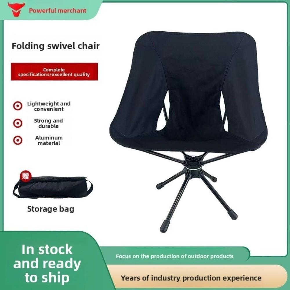 Detachable Swivel Chair Lightweight Folding Chair Backpacking Chair Fishing Activity