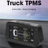13 Бар Автомобильная TPMS Система контроля давления в шинах Солнечная энергия ЖК-дисплей + 6 внешних датчиков Звуковой сигнал