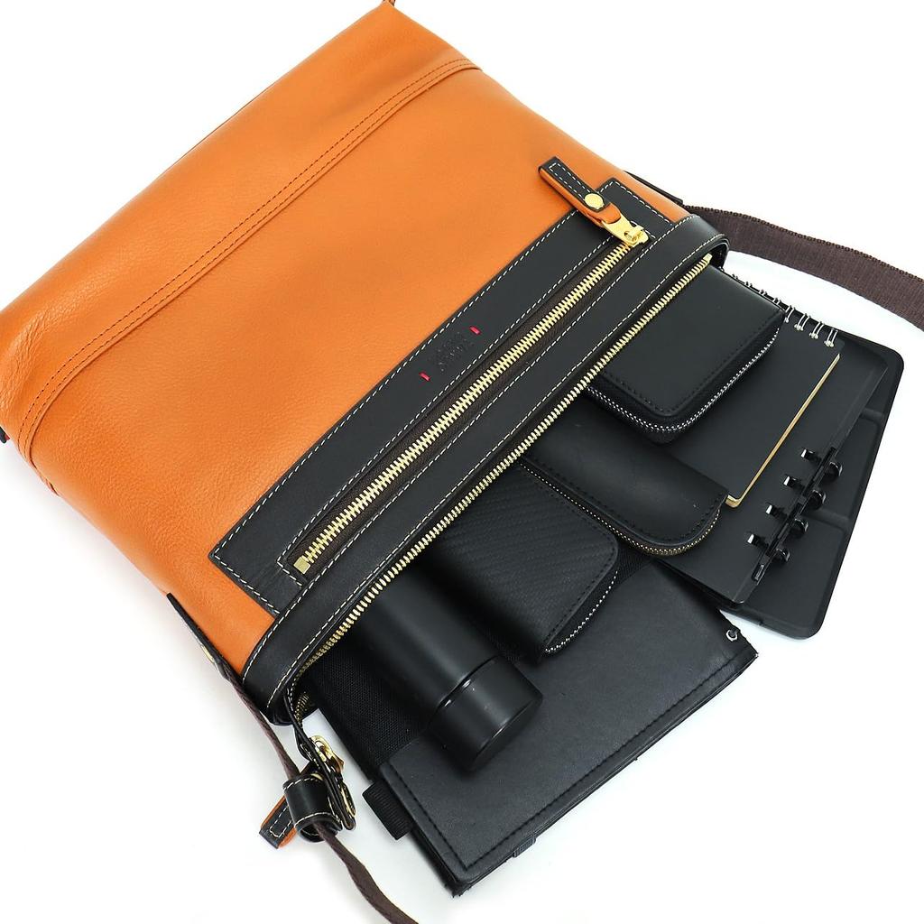 Сумка через плечо Takeokikuchi Manchester черная [Takeokikuchi] мужская