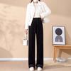 Lambswool Wide-legged Pants Women's Fall and Winter Padded Thickened Drape Thin Loose Corduroy Pants