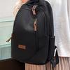 Neutral Style Backpack For Men And Women, Suitable For Students For School And Travel. Made Of Denim Material.