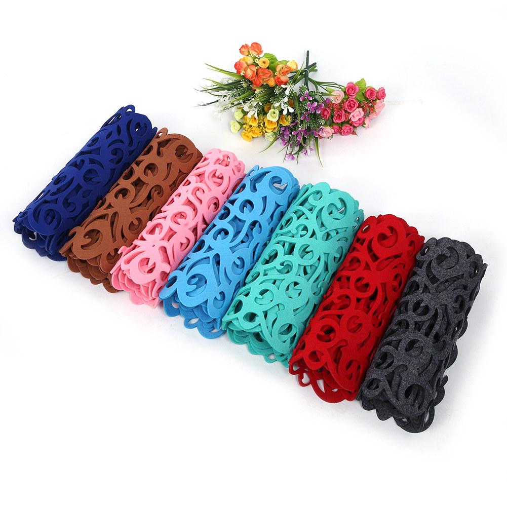 7 цветов, фетровая скатерть прямоугольной формы, скатерти для столовых приборов, настольные коврики, домашние украшения, новинка