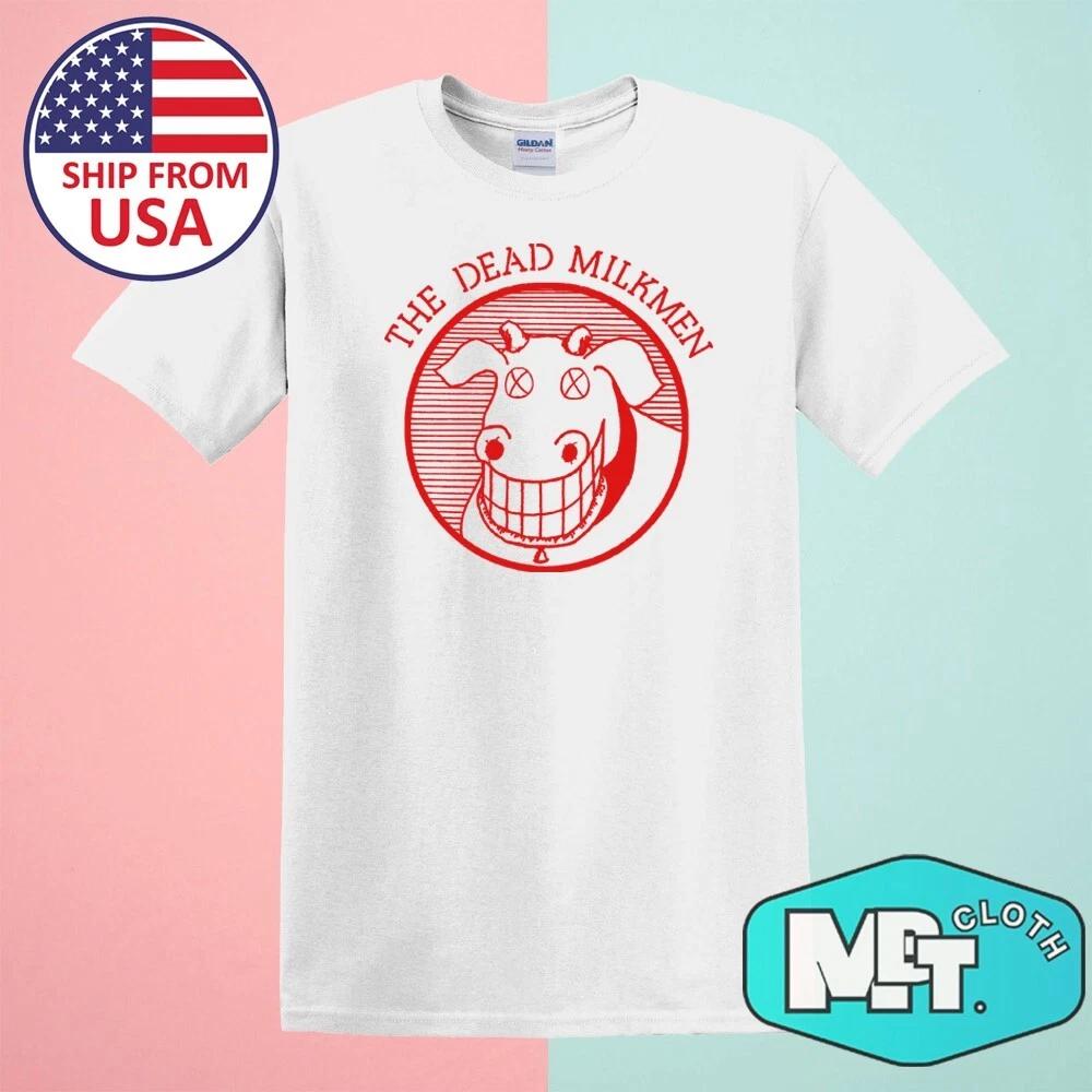 The Dead Milkmen Men's White Size S-5XL