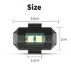 Motorcycle Lights Drone Strobe Light USB LED Anti-Collision Bike Aircraft Night Flying Mini Flashing Warning Signal Light Amagi