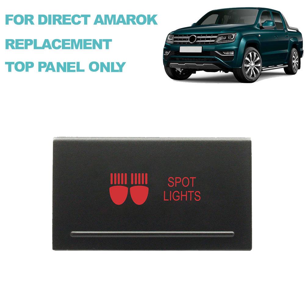 12V 3A Push Button Switch Red Led / ON OFF Spot Rear Reverse Lights Beacon For VW AMAROK 2009-2016 Volkswagen Accessories OEM