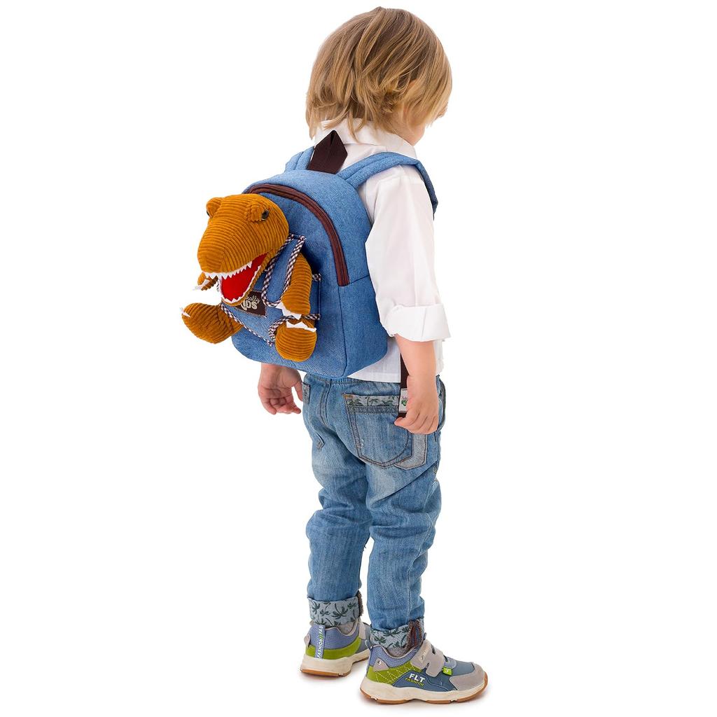 Dinosaur Backpack with Dinosaur Toys for Kids Ages Dinosaur Toys for Boys Ages and Birthday Gift Toddler Kindergarten Dinosaur Toys for Dinosaur Plush