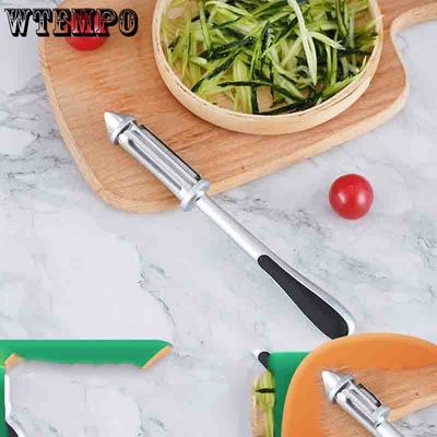Овощечистка Многофункциональная Бытовая Кухонная Овощечистка Картофельная Дынерезка Сплав Цинка Три в Одном