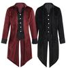 Модная мужская фраковая куртка в стиле стимпанк, униформа, костюм Praty, верхняя одежда, пальто