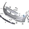 Накладка на омыватель переднего бампера BMW 1 серии F20 LCI (51117429723/51117429724)