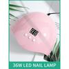 Led Lamp Nail Dryer Portable UV Light Curing Nail Polish Gel Infrared Sensor Professional Machine Nail Art Manicure Tool