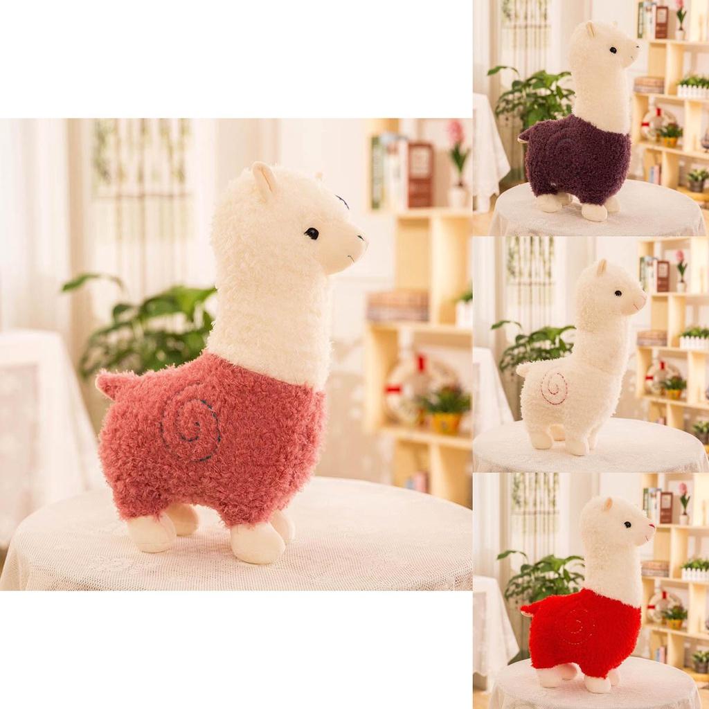 Charming Alpaca Plush Doll Toy Delightfully Crafted As A Small Sheep Stuffed Animal