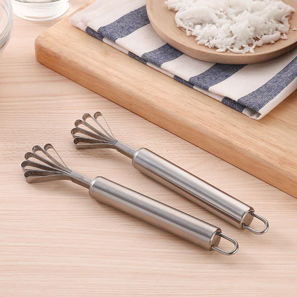 Slicer Stainless Steel Multi-Purpose Scraper Coconut Shaver Coconut Meat Remover Grater Fish Scaler