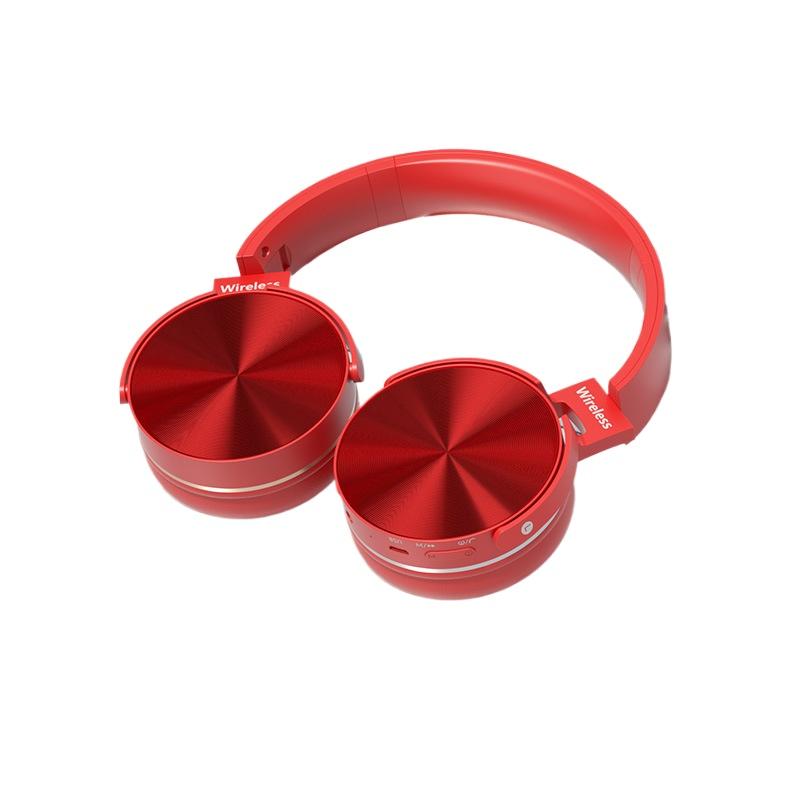 Беспроводные полноразмерные наушники, Беспроводная гарнитура с креплением на голове, Складные спортивные наушники, Сверхдолгий срок службы батареи, Сверхлегкие, безболезненные