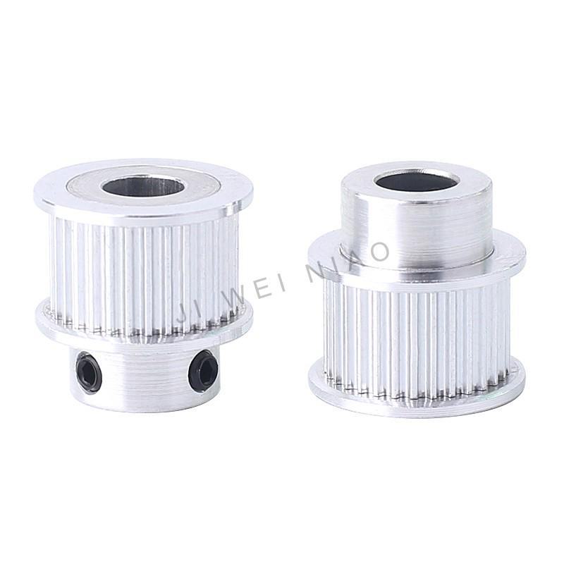 3D-принтер 2GT Синхронный шкив колеса: Зубчатый ремень S2M Arc, 30/36/40/60 зубьев, ширина 10 мм