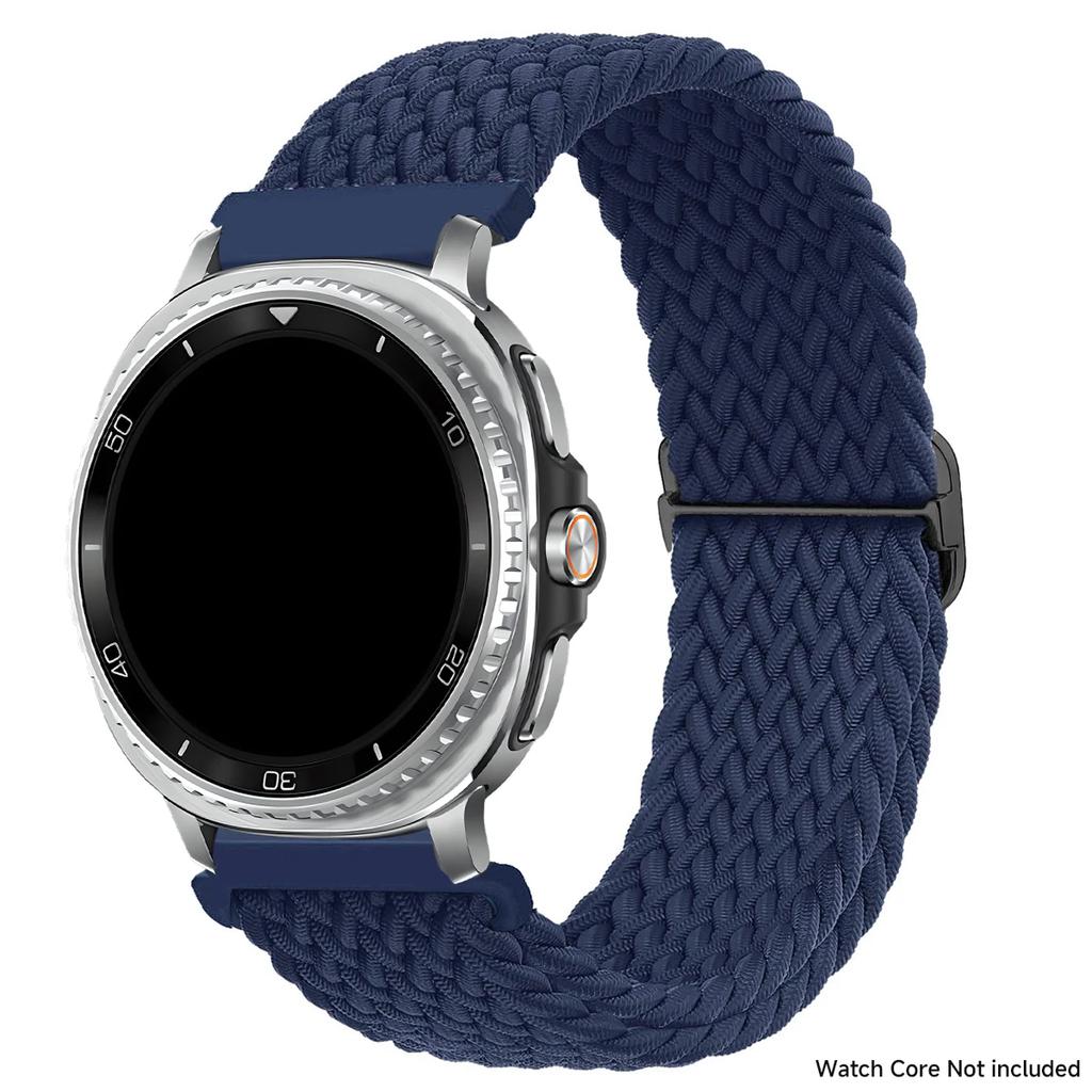 Плетеный нейлоновый ремешок для Samsung Galaxy Watch 8 40 мм 44 мм/Watch 8 Classic 46 мм, ремешок без зазоров для Galaxy Ultra 2025, нейлоновый браслет