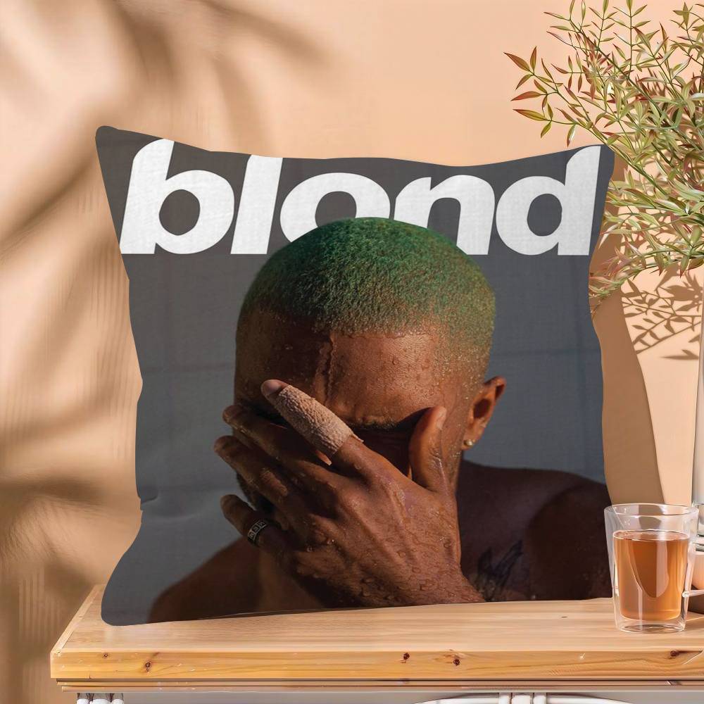 Frank Ocean Blond Album Prints Pillowcase toon Gift Cushion Cover Bedroom Home Sofa Chair Seat Decor pillow case